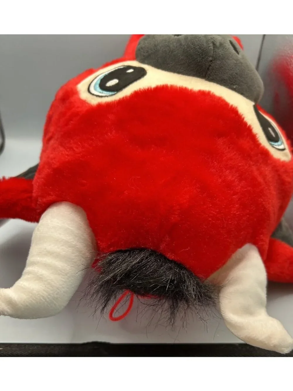 Peek a Boo Toys Red Bull Plush Stuffed Animal With Tag 16” Read